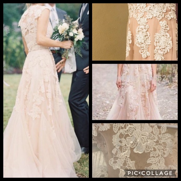 Dresses & Skirts - Wedding prom formal gown size 14/16 dusty rose💍
